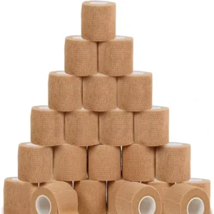 Non Woven Self Adhesive Bandage Wrap for Thumb Finger Wrist Ankle Vet Wrap Bandages Tape