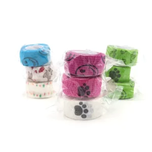 Non Woven Self Adhesive Elastic Bandage Finger Design Printed Pattern Bandage Creative Finger Wrap Bandages Tape