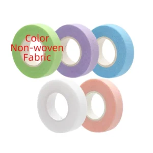 Non Woven Surgical Under Fabric Medical Micropore White Pink Micro Adhesive Tool Sensitive Eyelash Skin Lash Extension Tape Eye