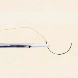 Non-absorbable Surgical Sutures Nylon Monofilament 8/0 Double Spatula Needle Ophthalmology