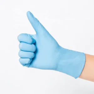 Non slip Nitrile Gloves 3mil Medical Touch Screen Waterproof Disposable Blue Powder Free Nitrile Examination Gloves for Doctor