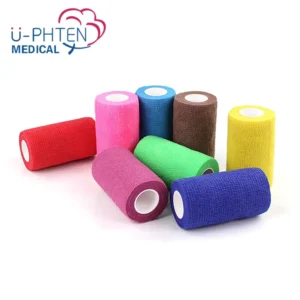 Non woven Cohesive Bandage Elastic Adhesive Bandage for Sport Protection CE IS0 Approved