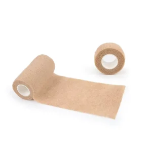 Non woven Colored Elastic Self Adhesive Adherent Wrap Bandage Factory