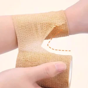 Non woven Colored Elastic Self Adhesive Adherent Wrap Bandage Factory
