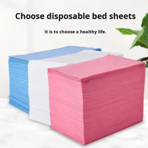 Non woven Disposable Bed Sheets Thickened Disposable Bed Sheets for Beauty Salon Mattress Cover