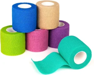 Non woven Elastic Flexible Self adhesive Cohesive Bandage for Athletic