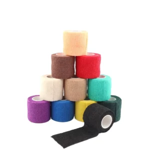 Non woven Fabric Elastic Cohesive 5cm Tattoo Bandage for Tattoo Shop Artist