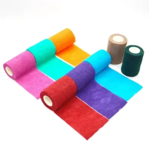 Non woven Self Adhesive Animal Horse Leg Wraps Horse Accessories Cohesive Elastic Vet Wrap Horse Bandage