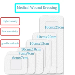 Non woven Wound Dressing Tape Self adhesive Wound Care Products Wound Dressing