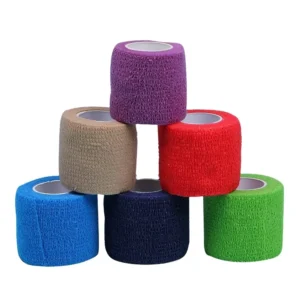 Nonwoven Self Adhesive Bandage Waterproof Self Adhesive Bandage Wrap Custom Logo Cohesive Elastic Bandage