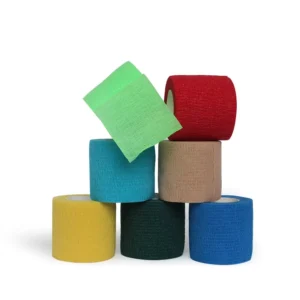 Nonwoven Single Color Cohesive Elastic Bandage Self Adhesive Tape Bandage Cohesive