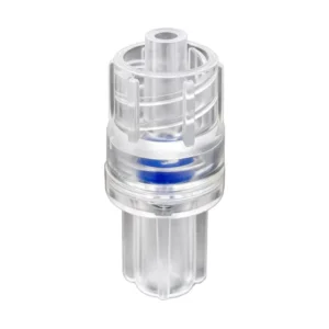Normal Pressure Contrast Needle free Injection System Small PC+Silicone Air Luer Lock Medical One Way Check Valve REACH