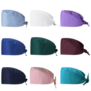Nurse Cap Surgical Ready Stock Printed Female Breathable Dental Doctor Nurse Beautician Work Hat