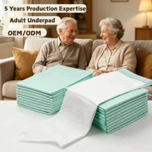 Nursing Mat Adult Disposable Underpad Urine for Bed Under Incontinence Pads Medical 60 X 90 Free Sample