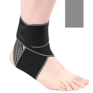 Nylon Ankle Support Wrap Elastic Breathable Adjustable Protection Ankle Support Dynamic Guard Ankle Support With Strap