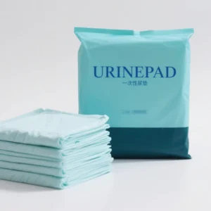 ODM Disposable 3 Ply Incontinence Pads PE Film Backsheet Anti Slip Grid Pattern Backing Rapid Fluid Spreading System