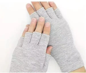 ODM OEM Bamboo Fiber Compression Gloves Silver Ion Anti Bacterial Arthritis Hand Protection Gloves