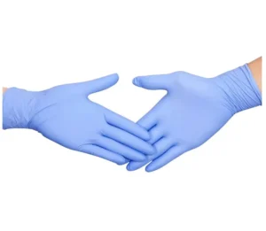 OEM 100% Nitrile Medical Grade 3 Mil 9 inch Gloves in Blue Box of 100 Pcs Powder Free Disposable Safety Gloves