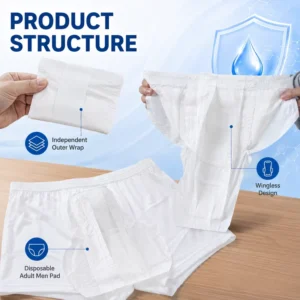 OEM 260mm*290mm Non-woven Urine Pad Disposable Adult Male Pad Inkontinenzeinlagen Fuer Maenner