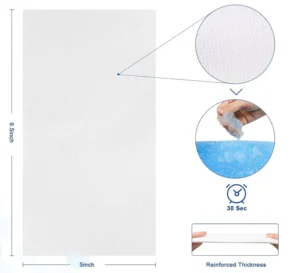 OEM Absorbent Commode Pads for Bedside Commode Bucket Commode Liners Pads with Absorbent Gel Portable Potty Liner Pads