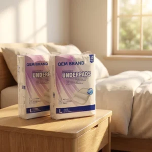 OEM Adult Underpads 3 Ply Non Woven Fabric Waterproof Disposable for South America Hospital and Home Care