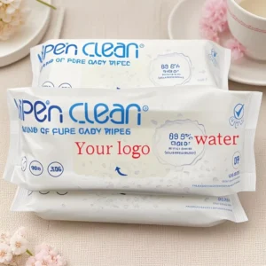 OEM Baby Wipes With Fragrance Free Organic Baby Wet Wipes Non Woven Baby Hand Cleaning Wet Wipes