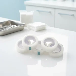 OEM Breathable Surgical Medical Tape Micropore PE Tape Transparent Medical Tape Medica PE Adhesive Tape
