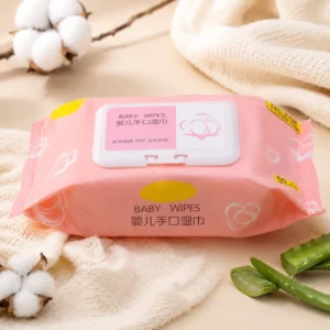 OEM China Manufacture Biodegradable Pure Water Wipes for New Born Children Cleaning Hands