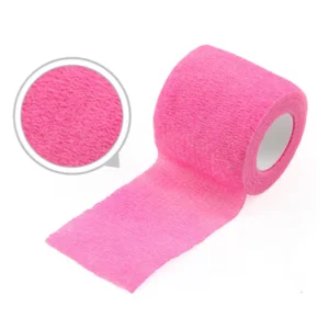 OEM Colored Self Adhesive Joint Protection Sport Wrap Elastic Football Sock Soccer Wrist Non woven Cohesive Bandage Tape