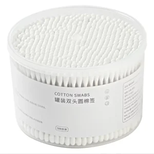 OEM Cotton Swabs Double Headed Cotton Swabs Disposable Hygiene Swabs for Ear Cleaning and Makeup