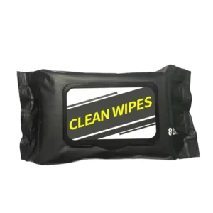 OEM Custom 80pcs Disposable Shoes Kitchen Nonwoven Cleaning Wet Wipes