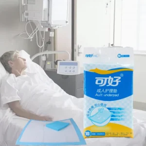 OEM Custom Adult Disposable Bed Pads Skin friendly Biodegradable 500ML Absorptivity Disposable Sheets for Bed