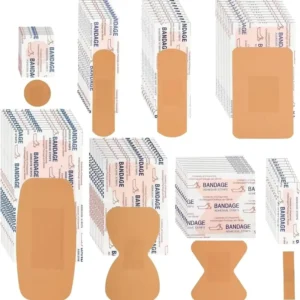 OEM Custom Elastic Fabric Bandage Adhesive Far Infrared Disinfecting Waterproof Quick Wound Healing Plasters Assorted Band Aid