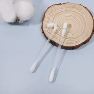 OEM Custom Logo Oil Free Eye Eyeshadow Cleaning Makeup Remover Swab Liquid Filled Cotton Swab