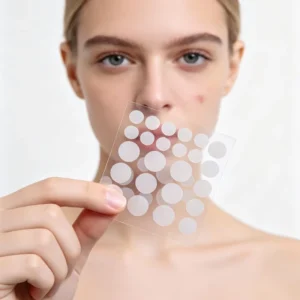 OEM Custom Shape Invisible Tea Tree Oil Hydrocolloid Spot Dots Remove Patch for Acne Dressing Stickers Acne Pimple Plaster
