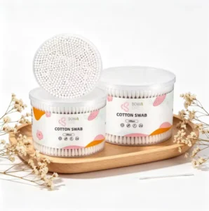 OEM Customizable Disposable Cotton Swabs Soft Double Headed Cotton Buds for Makeup Application and Multi Purpose Cleaning