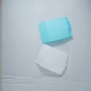 OEM Customized Disposable Medical Bed Sheet Super Absorbency Breathable PE Film Backsheet 5 PLY USA Imported Fluff Pulp Japan
