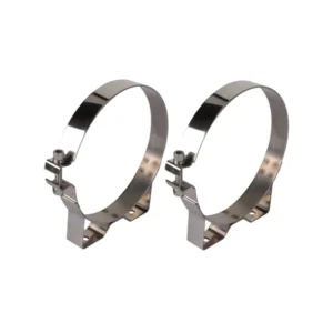 OEM Customized High Pressure Small Metal Stainless Steel Pipe Saddle Clamps