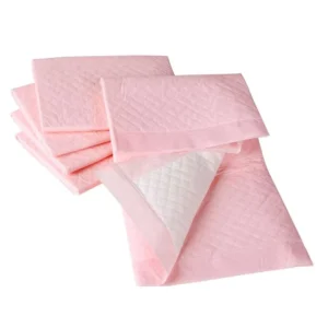OEM Disposable Bed Protection Chucks Blue Waterproof 3 Ply PE Film Backsheet Super Absorbent Underpads Baby Pads