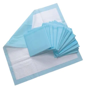 OEM Disposable Blue Underpads 60×90 3 Ply Nonwoven Super Absorbent Adult Baby Bed Pads Free Sample