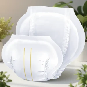OEM Disposable Insert Incontinence Pads Postpartum Use Super Absorbent Bowl Shaped Pads