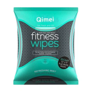 OEM Disposable Large Size Antibacterial Face Wet Wipes Soft Nonwoven Disinfecting Paper Tissue for Men Gym Sports Fitness