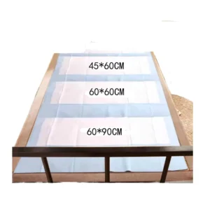 OEM Disposable Leakproof Underpads 60x90cm Super Absorbent Waterproof Portable Baby Changing Mat for Adult Incontinence Care
