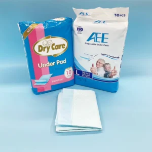 OEM Disposable Soft PE Film Printed Underpad Adult Care Personal Incontinence Diaper Nursing Pad