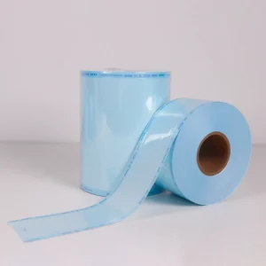 OEM Eco-Friendly PVC Sterilization Pouch Roll, Gamma EO Steam Autoclave Compatible, Dental & Medical Disinfection Packaging Reel