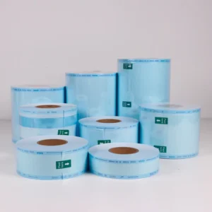 OEM Eco-friendly PVC Sterilization Pouch Roll 200m Gamma EO Steam Compatible Sterilize Reel for Dental Garbage Household
