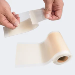 OEM Factory Price Hydrocolloid Wound Dressing Roll Raw Material Adhesive Jumbo Roll 40cm CE Certified Free Sample