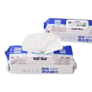OEM Factory Supplier Household All Purpose Kitchen Cleaning Wet Wipes Eco Friendly Kitchen Tissue Wet Wipes