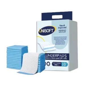 OEM Factory Unisoft Underpads Hospital Customized High Absorbent Incontinence Pads 60 X 90 Disposable Underpads