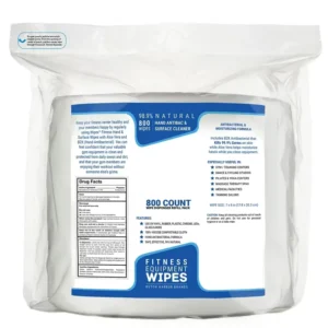OEM Fast Effective Antibacterial Antiseptic Formula Disinfects Deodorizes Spunlace Nonwoven Fabric Roll Gym Wipes 3 Year Shelf